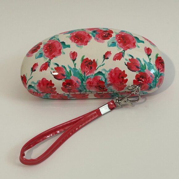Ellen Tracy colorful floral hard sunglasses case - Picture 3 of 3